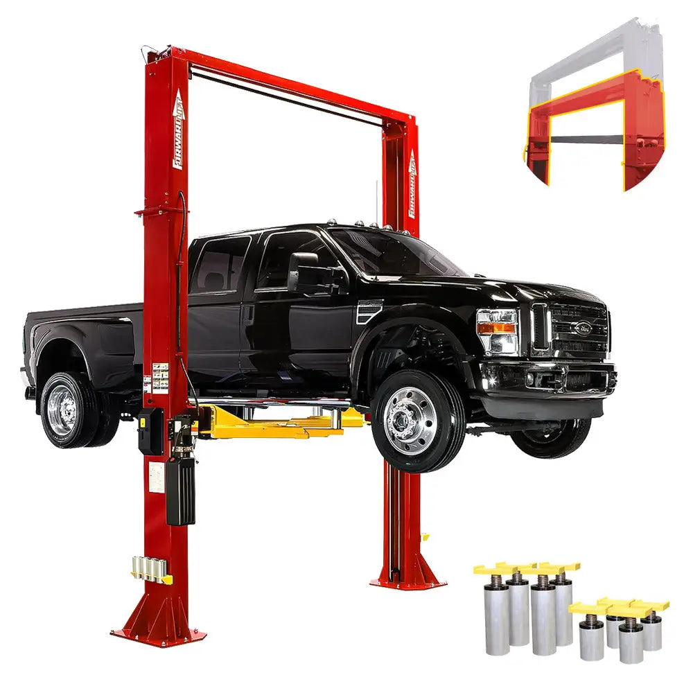 Forward DP18PRO 18K Heavy Duty Two Post Car Lift for Auto Repair Shops & Garages - Professional Vehicle Hoist for Trucks, SUVs and Sedans