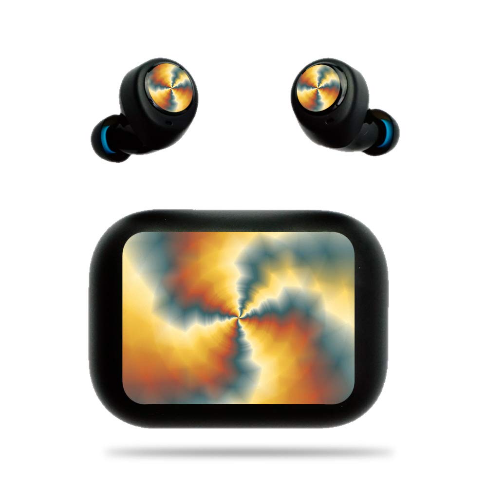 MightySkins Vinyl Decal Wrap Cover for Amazon Echo Buds - Eye of The Storm Design | Protective & Durable Skin | Easy to Apply & Remove | Made in USA | Perfect for Customizing & Protecting Your Wireless Earbuds at Home, Gym or Travel