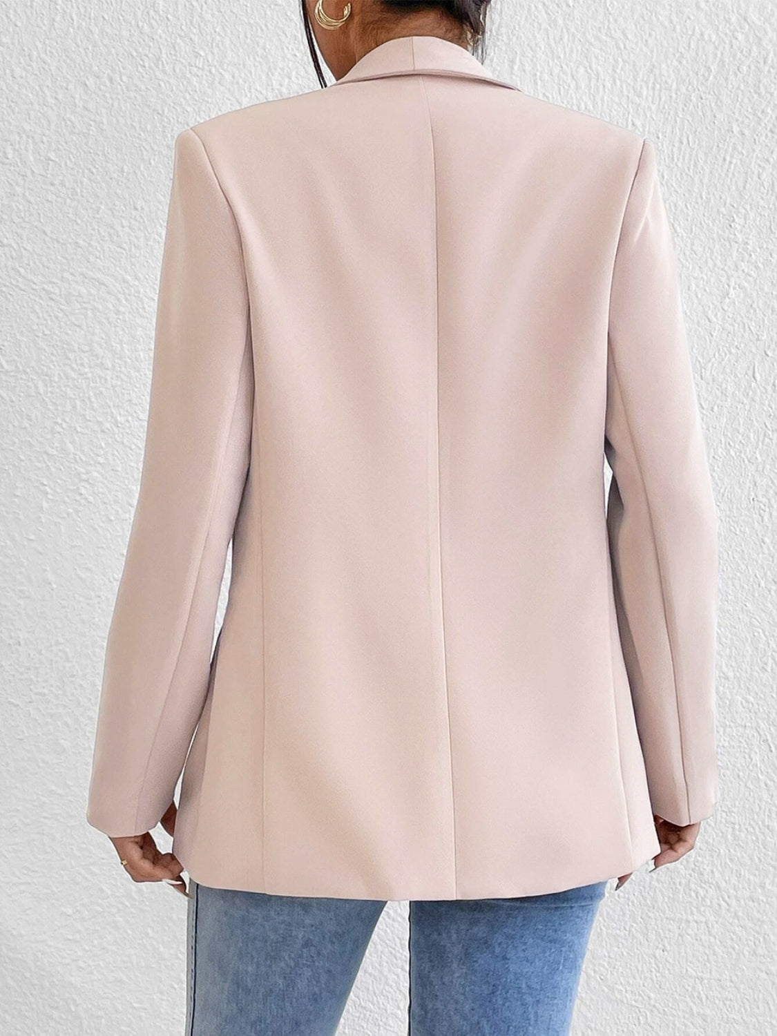 Elegant Shawl Collar Long Sleeve Blazer for Women - Stylish Office & Evening Wear - Perfect for Business Meetings, Date Nights & Formal Events