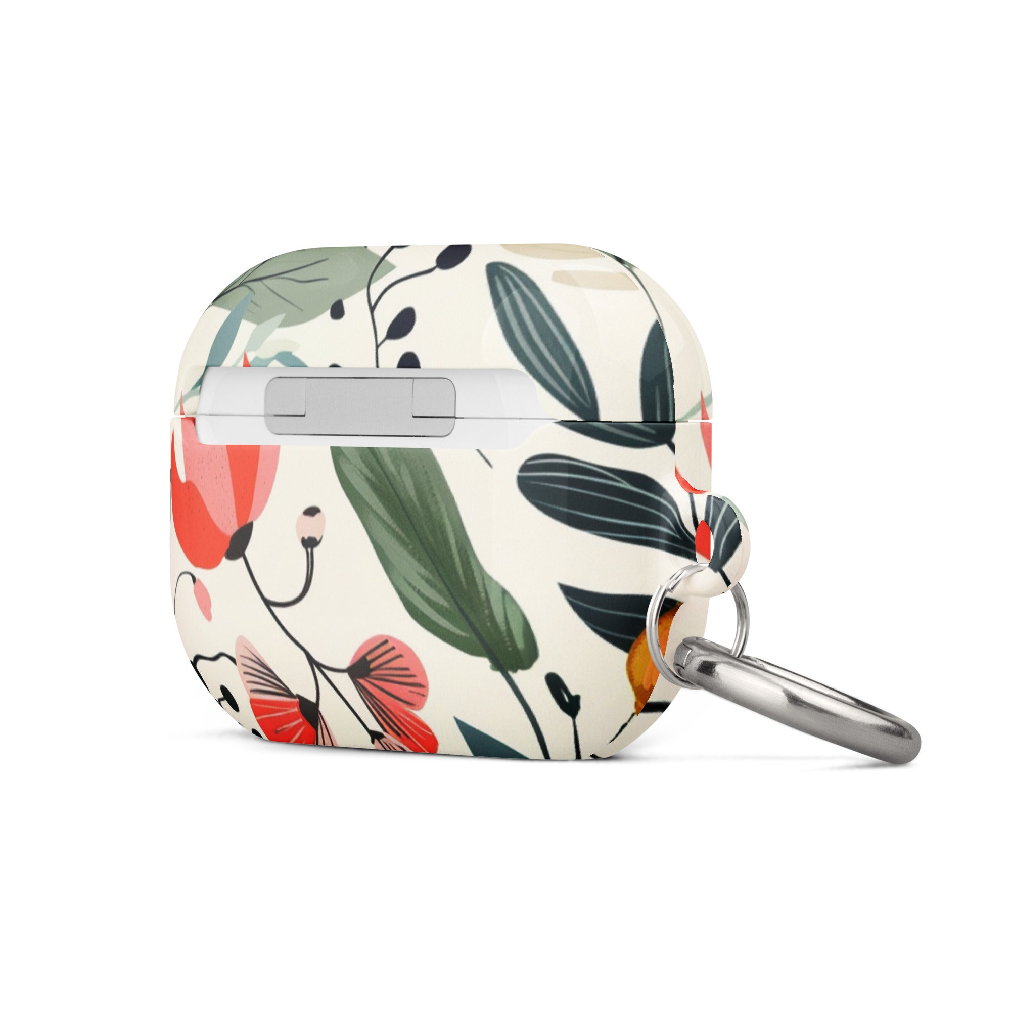 Stylish Botanical Leaves AirPods Case - Durable Protective Cover for AirPods 1/2/3/Pro - Perfect for Travel, Work & Outdoor Activities