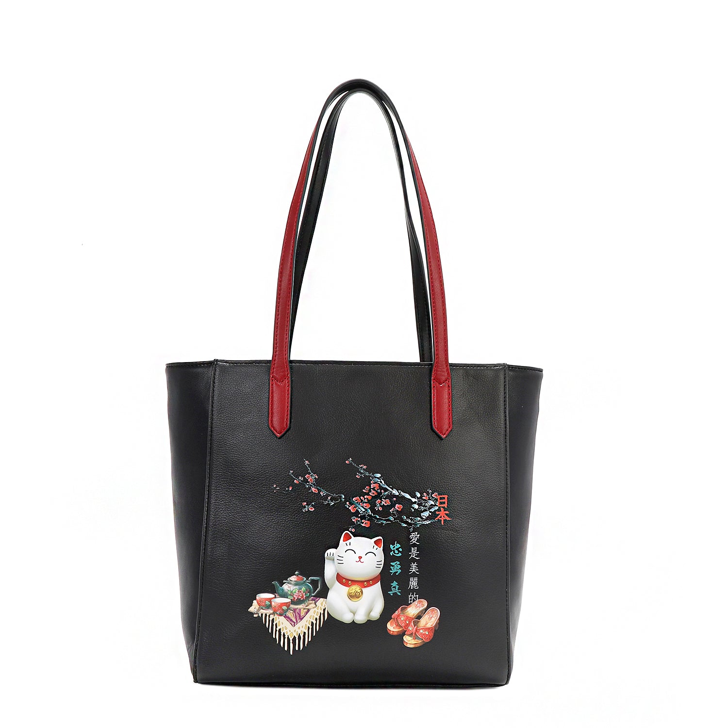 AKIKO LA BELLEZA Fashion Tote Bag for Women - Stylish Shopping Bag with Pockets - Perfect for Work, Travel & Daily Use
