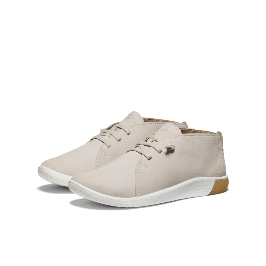 Women's KNX Chukka Boots - Silver Lining & Star White | Comfortable Casual & Outdoor Ankle Boots for Walking, Hiking & Everyday Wear
