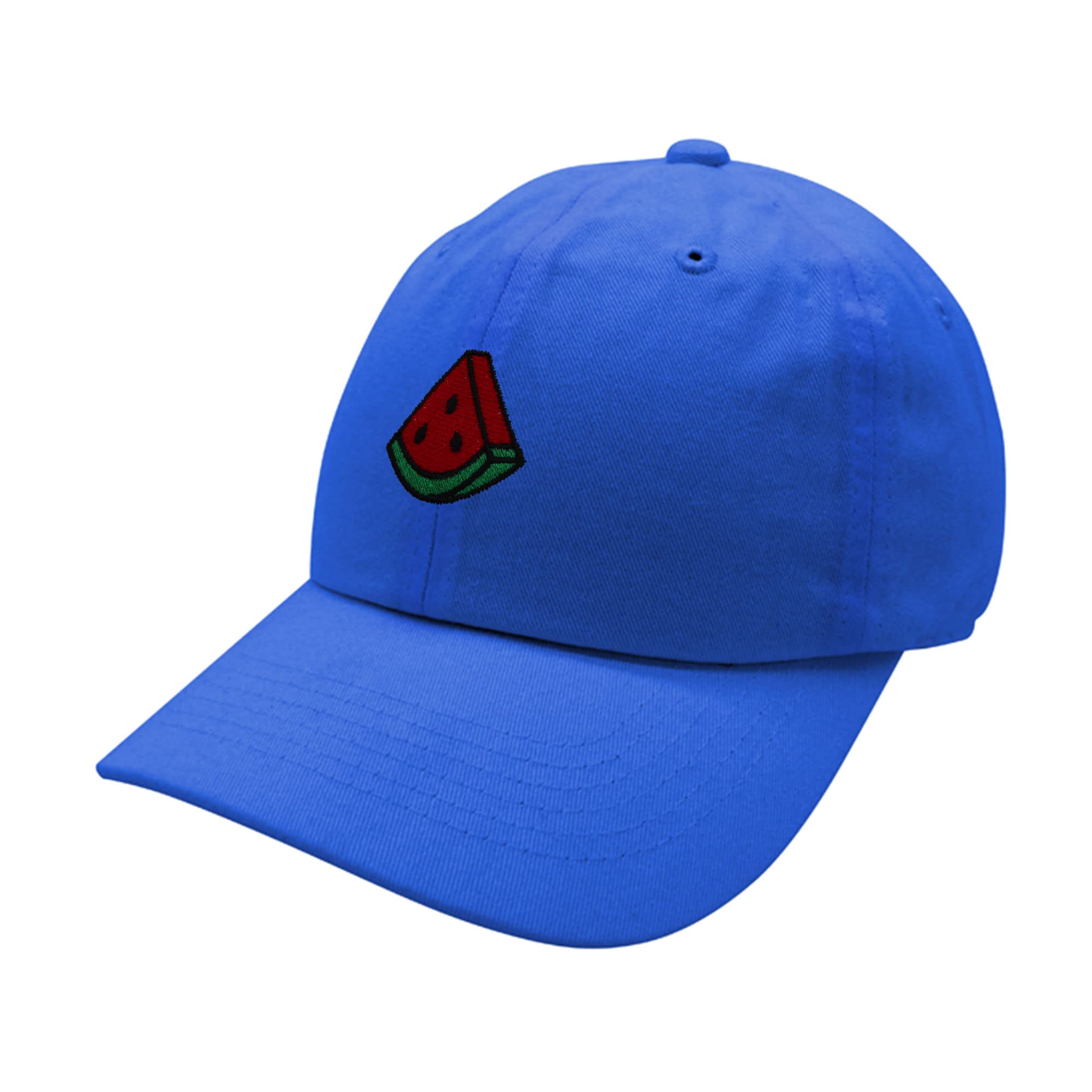 JPAK Watermelon Embroidered Cotton Baseball Cap for Men & Women - Summer Fruit Farm Dad Hat - Perfect for Outdoor Activities, Beach, and Casual Wear
