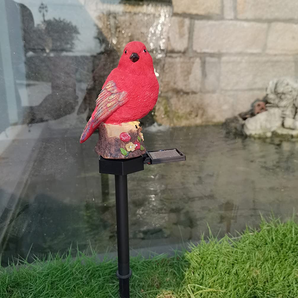 Uonlytech Solar LED Garden Lights - Decorative Cartoon Bird Outdoor Solar Stake Lights for Lawn, Pathway, Yard & Driveway | Weatherproof Solar-Powered Landscape Lighting for Patio, Backyard & Garden Decor