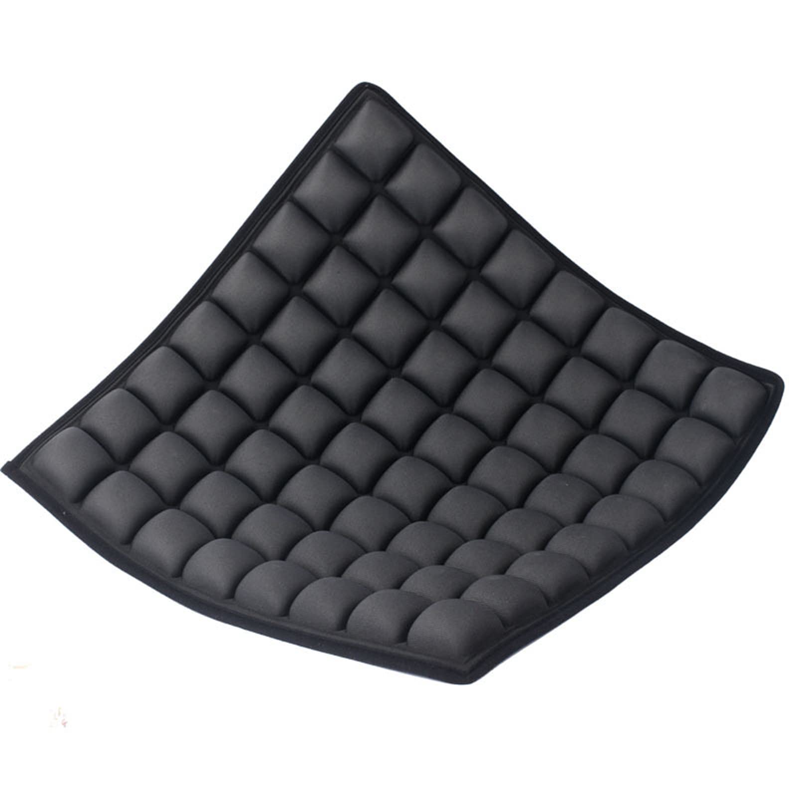 Quwewn Non-Slip Seat Cushion - Breathable Wheelchair & Office Chair Pad (45x45cm) - Pressure Relief for Hip Protection in Cars, Home & Office Use