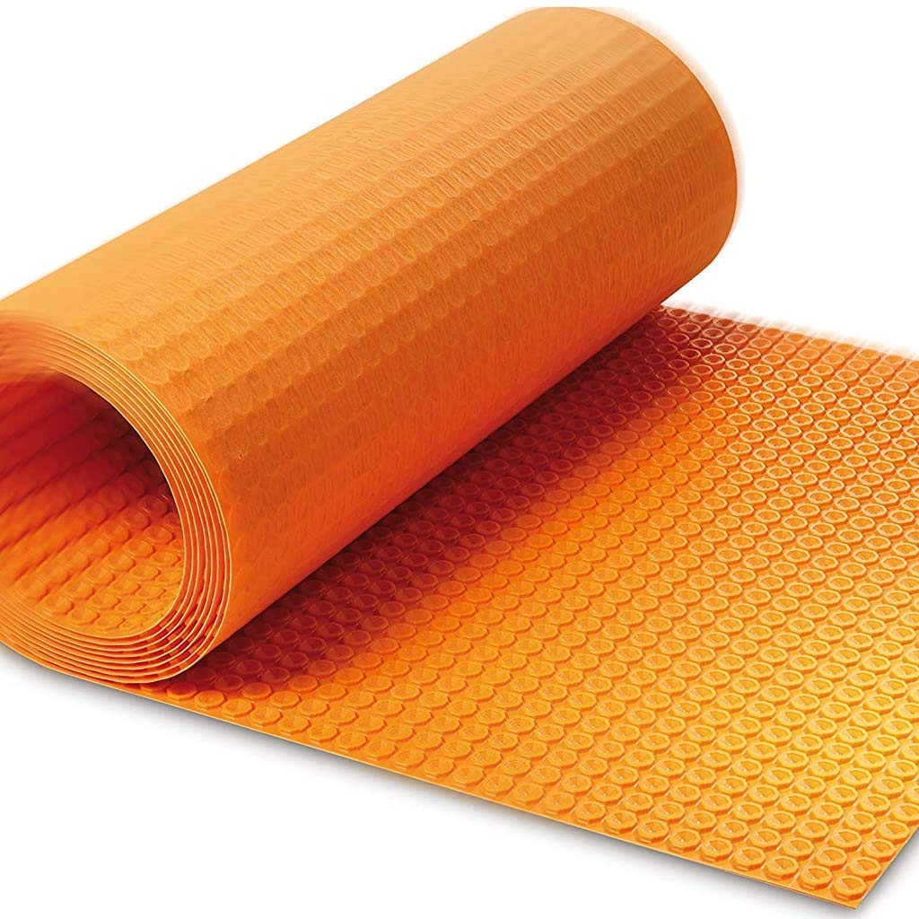 Schluter DITRA HEAT Uncoupling Membrane - DH512M for Tile Floor Heating - Waterproof & Crack-Isolation Underlayment for Bathrooms, Kitchens & Basements