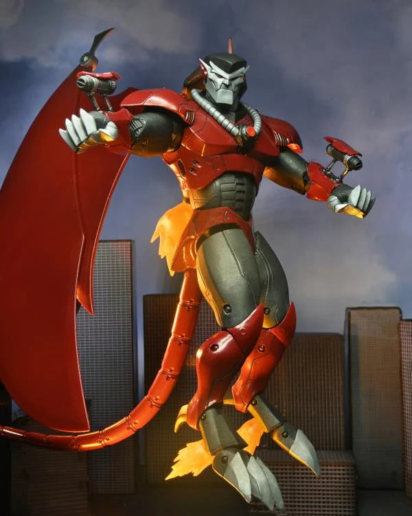 Disney's Gargoyles Armored Xanatos Ultimate Action Figure - Collectible Toy for Fans, Display & Play | Perfect for Gargoyles Collectors & Action Figure Enthusiasts