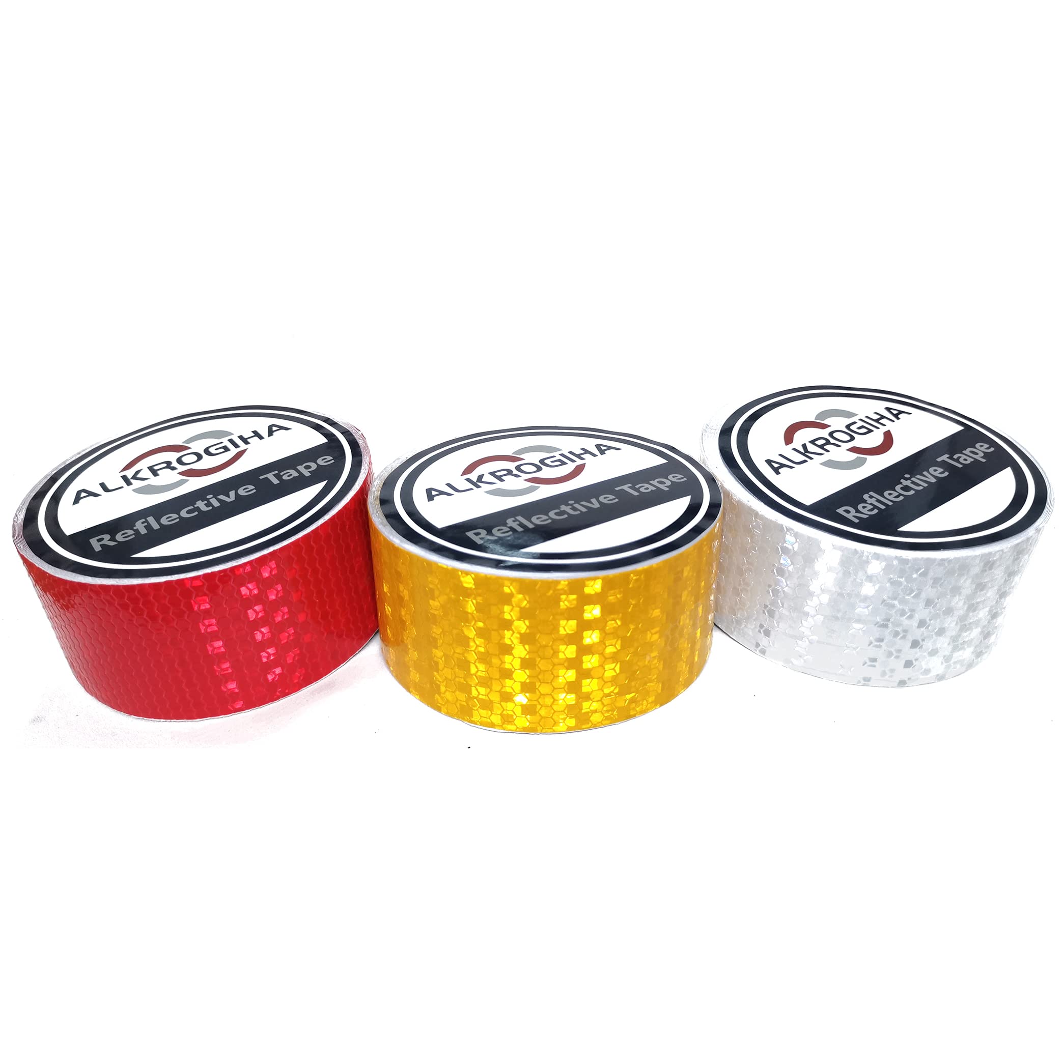 High Visibility Reflective Tape - Waterproof, Strong Adhesive Safety Tape for Vehicles, Trailers, Boats & Road Signs | Outdoor Warning Tape for Night Safety & Emergency Visibility