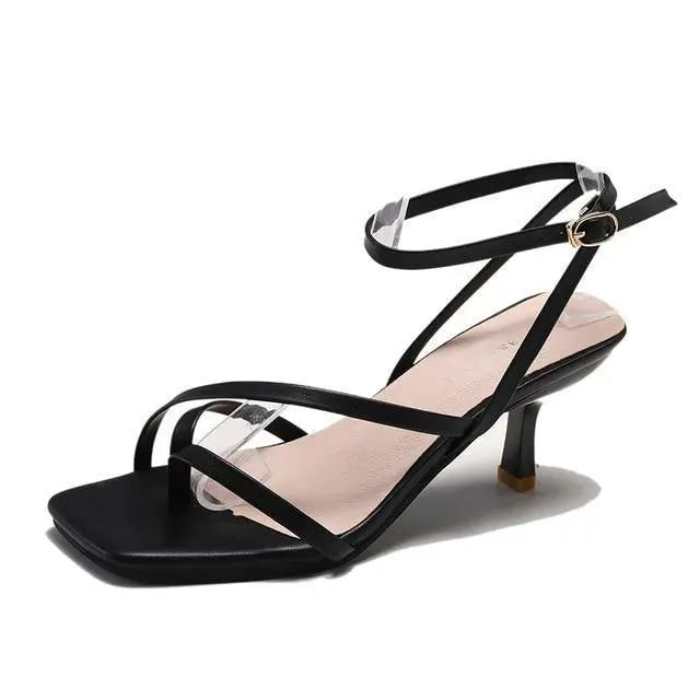 Strappy Open Toe Women's High Heel Sandals - Sexy Summer Dress Shoes for Weddings, Parties & Night Out