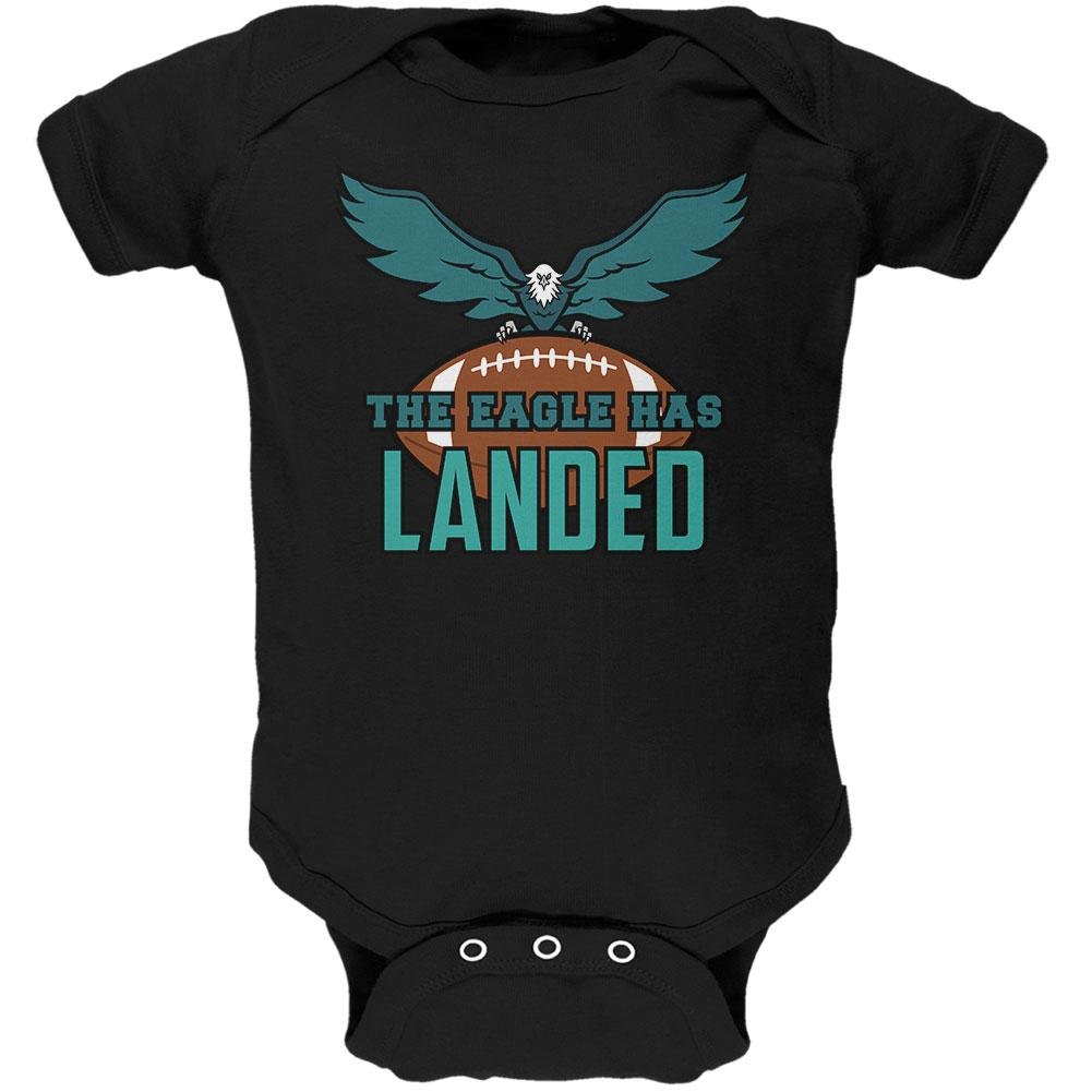 The Eagle Has Landed Football Soft Baby Onesie - Cute Newborn Bodysuit for Boys & Girls - Perfect for Game Day, Photo Shoots & Everyday Wear