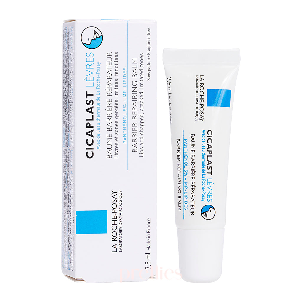 La Roche-Posay Cicaplast Lip Balm for Dry & Chapped Lips - Soothing Lip Repair with Shea Butter & Panthenol - 7.5ml Travel Size - Perfect for Winter, Cold Weather & Post-Procedure Care