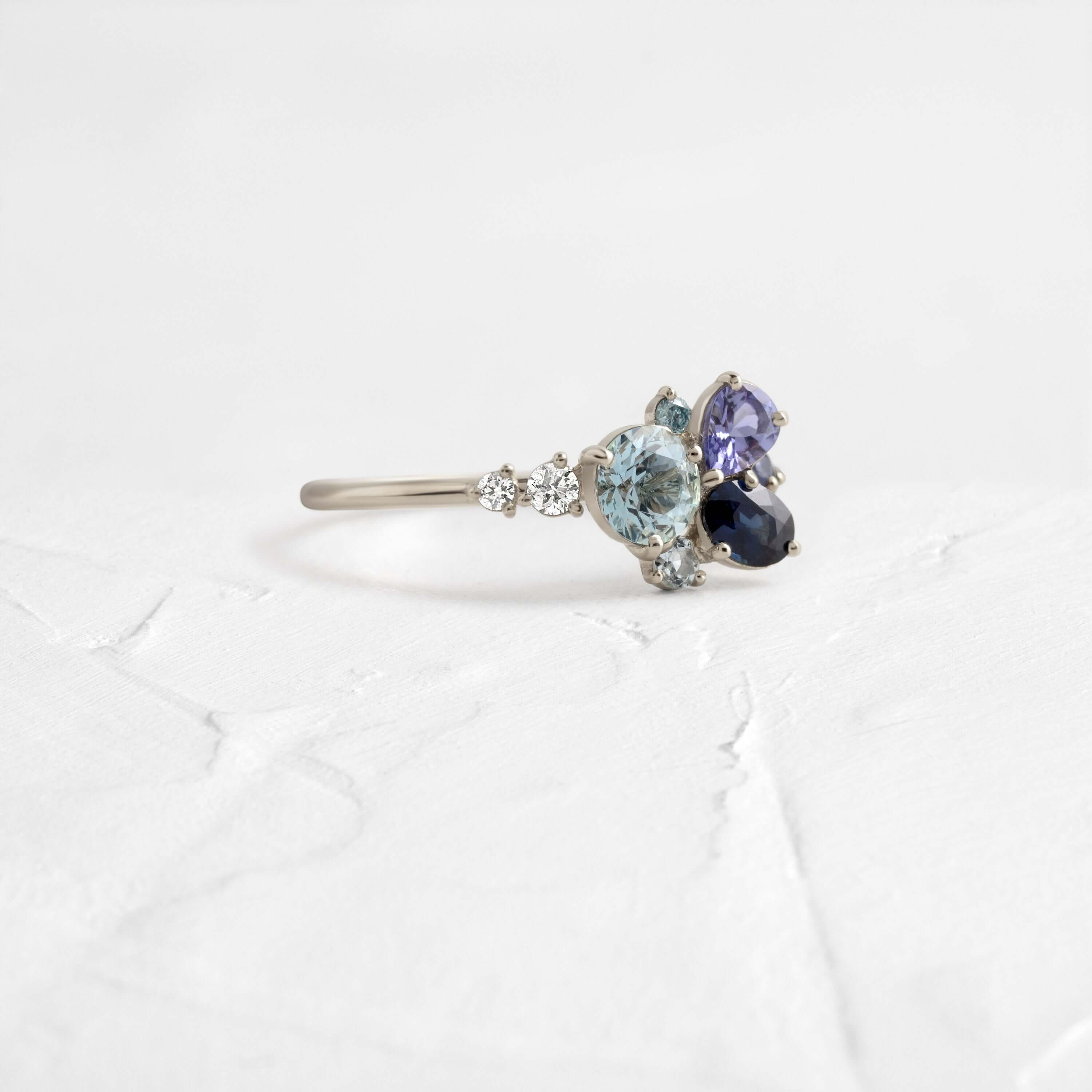 Crystal Clear Water Ring - Elegant Fashion Jewelry for Women | Perfect for Weddings, Parties & Everyday Wear