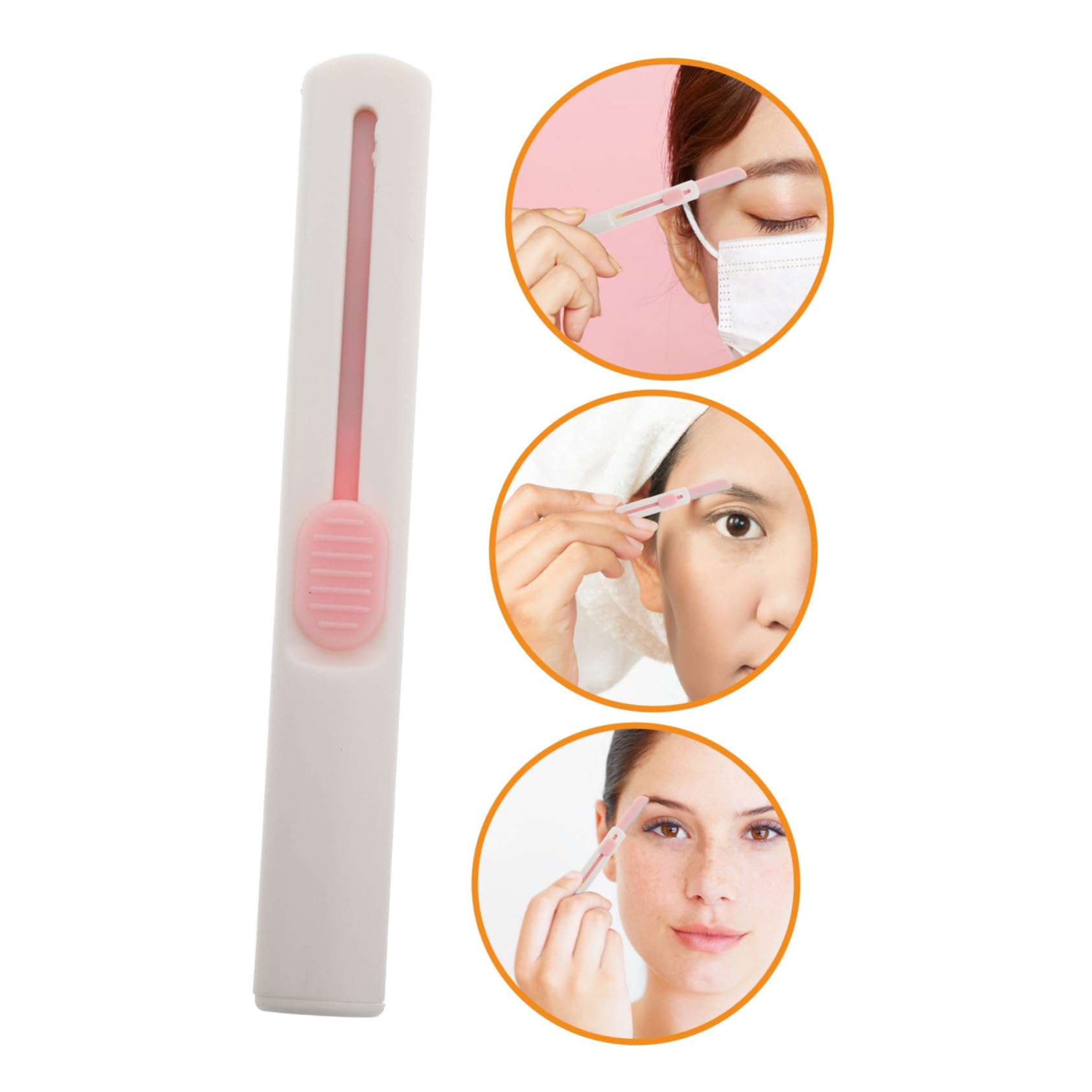 Beavorty 3-Piece Eyebrow Trimming Kit for Women - Sliding Eyebrow Razors for Precise Shaping & Safe Hair Removal - Eyebrow Shaver Set - Perfect for Home, Travel & Salon Use