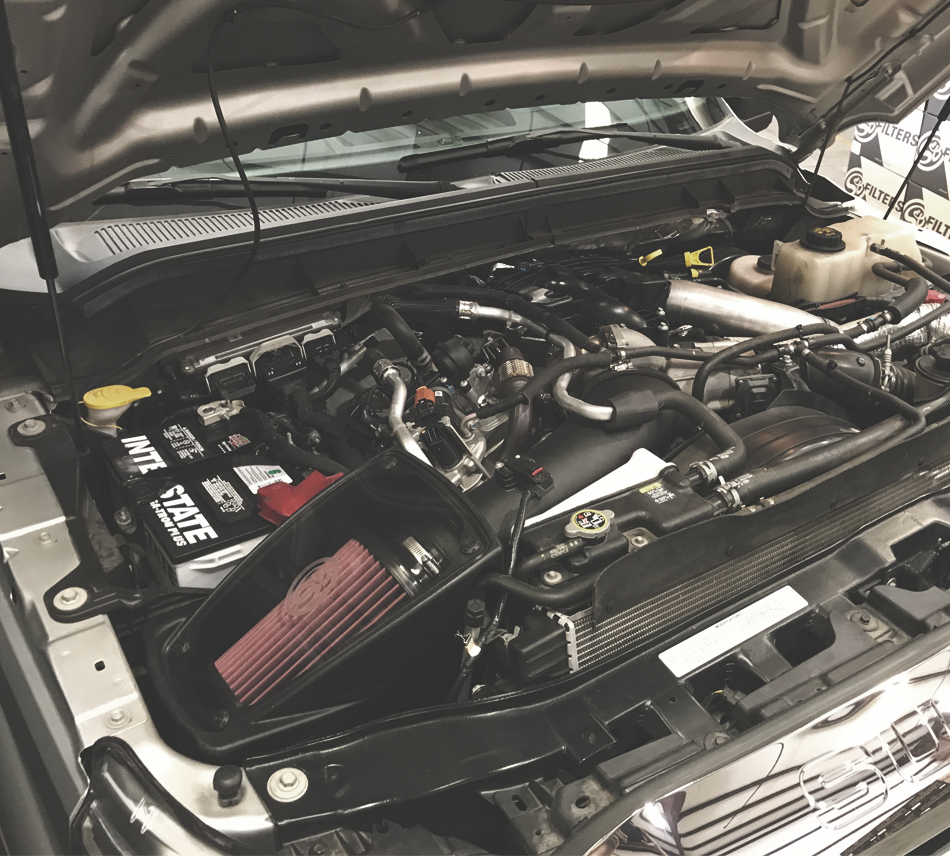6.7L S&B Cold Air Intake System for 2011-2016 Ford Power Stroke Diesel Trucks - Improved Performance & Fuel Efficiency for Off-Road & Towing
