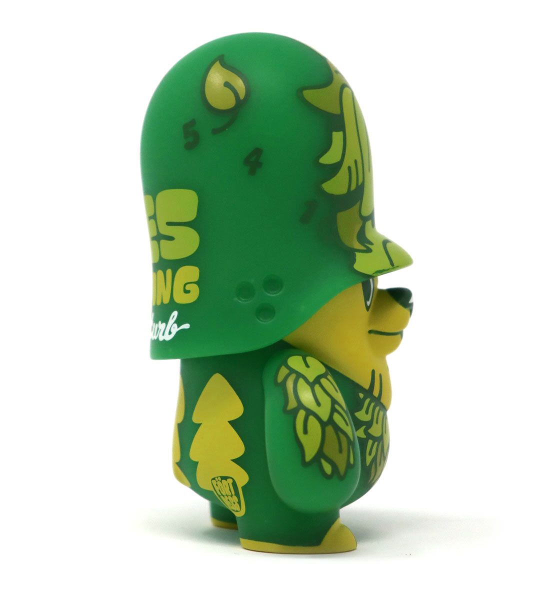 4 Teddy Troops 2.0 Series 02 Greenling Trooper Plush Toy - Cute Collectible Stuffed Animal for Kids & Adults - Perfect for Gifts, Room Decor, and Cuddling