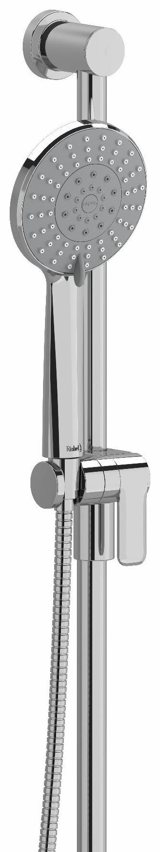 3-Function Adjustable Handheld Shower Head with 31-Inch Slide Bar - Chrome Finish (Model 5063C by RIOBEL) - Perfect for Bathroom, Spa & Relaxation at Home