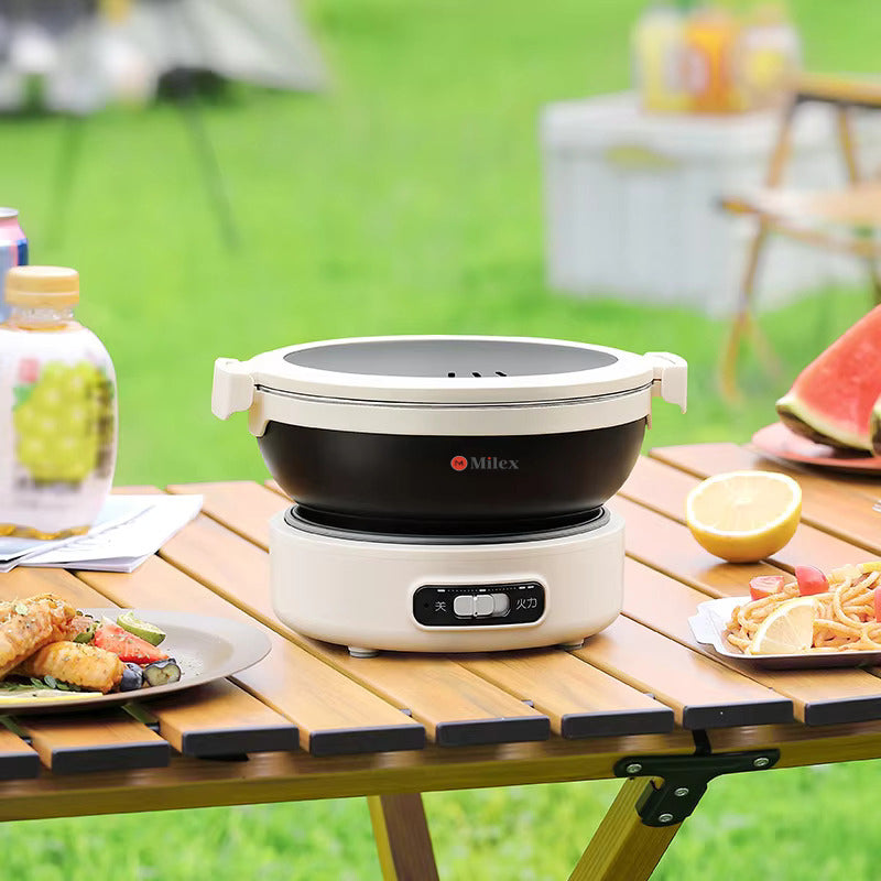 Milex Insta Cooker - Electric Pressure Cooker, 6-in-1 Multi-Cooker with 10 Presets, Fast & Safe Cooking for Rice, Soup, Stew - Perfect for Home, Kitchen, Meal Prep & Healthy Eating