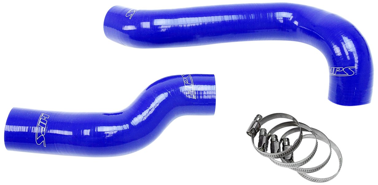 HPS 57-1698-BLUE-1 Blue Silicone Radiator Hose Kit for Coolant System - 1 Pack - Perfect for Car, Truck & SUV Engine Cooling Upgrades