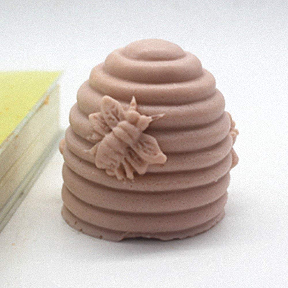 2-Pack Bee Silicone Molds for DIY Crafts - Soap Making, Cake Decorating, Chocolate, Candles, Resin Art & Wax Crayons | Perfect for Handmade Gifts, Party Favors & Home Decor Projects