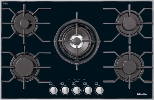 Miele KM 3034 80.6cm Gas Cooktop - 4 Burner Stainless Steel Stove for Professional Home Cooking | Perfect for Kitchens, Restaurants & Outdoor Catering
