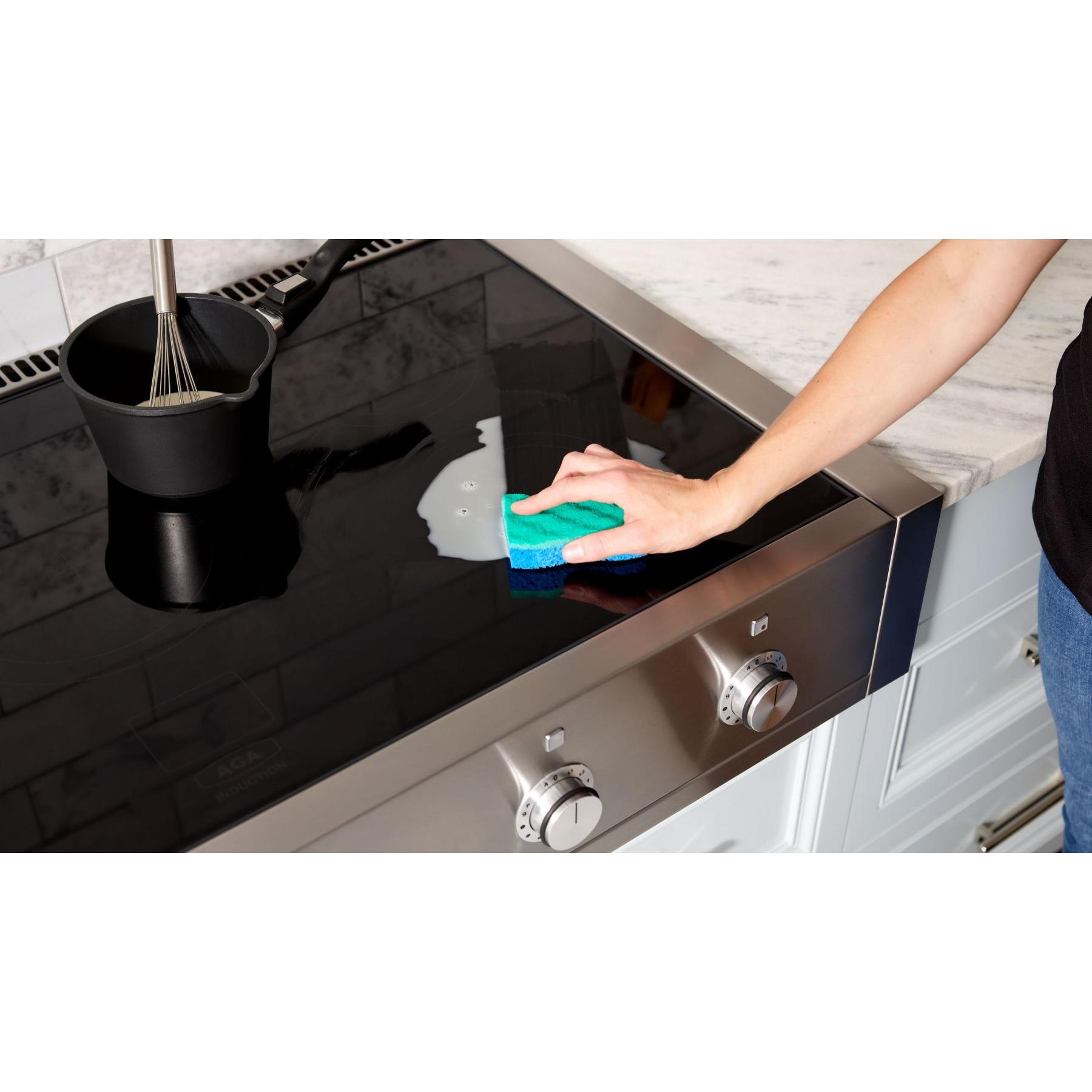 AGA AMC36INRTSS 36-Inch Built-In Induction Cooktop with Stainless Steel Finish - Perfect for Modern Kitchens & Professional Cooking