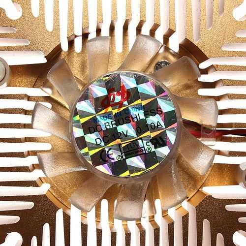 2 Pins 55x55x11mm 12V 0.1A Cooling Fan for PC CPU Heat Sink - Perfect for Computer Cooling, Gaming Rigs, and Electronics Projects