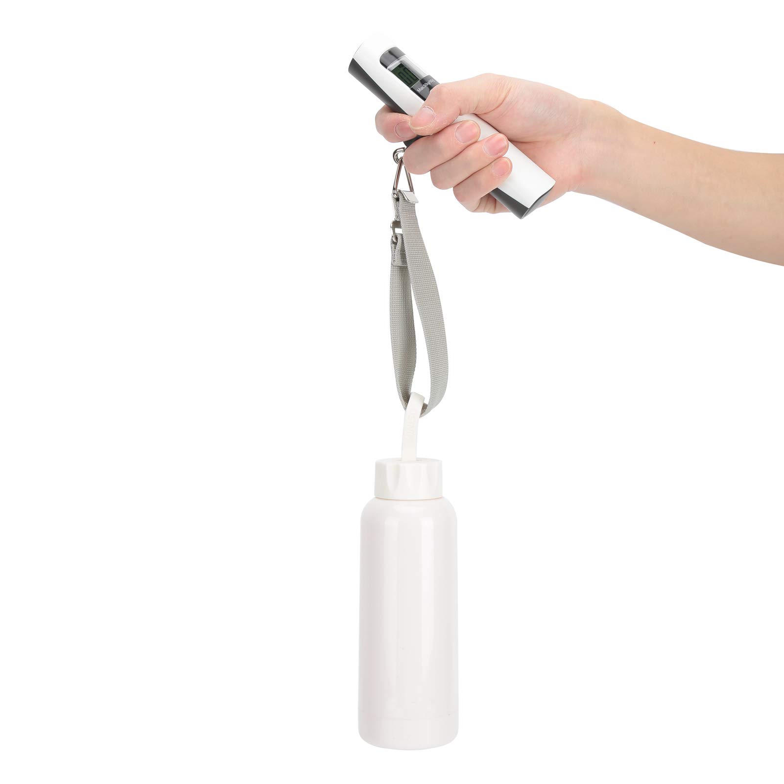 Jeffergarden Digital Luggage Scale with LCD Display - Portable Battery-Free Suitcase Weighing Scale for Travel, Airports, and Shipping (No Battery Required) - Perfect for Airlines, Cruise Ships, and International Travel Packing