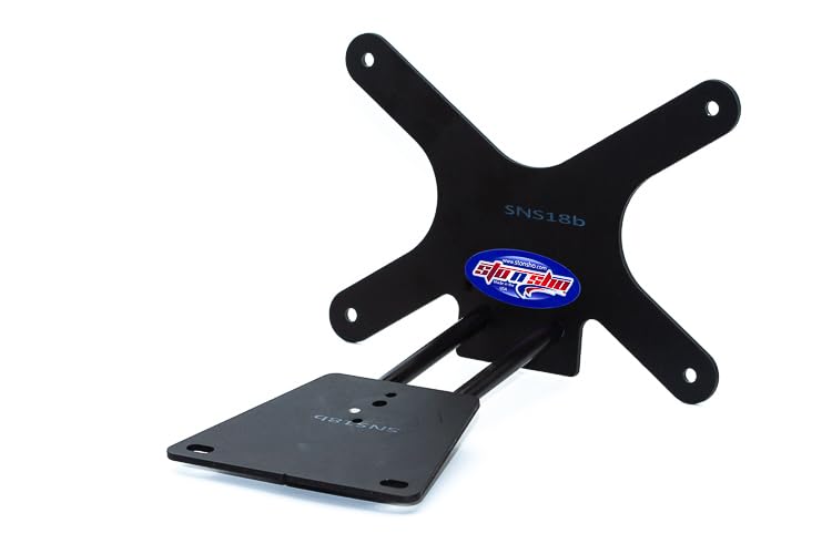 STO N SHO Front License Plate Bracket for 2006 Dodge Charger Daytona (SNS18b) - Durable & Easy Installation - Perfect for Street Parking Compliance & Car Shows