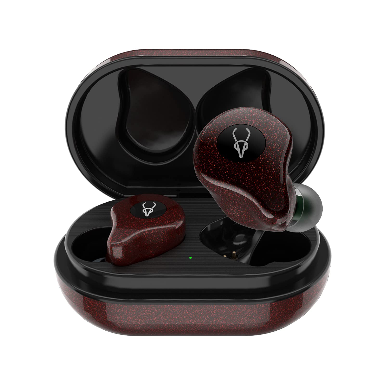 Sabbat E16 True Wireless Earbuds - Bluetooth 5.2 Headphones with HiFi Stereo Sound, APTX Deep Bass & CVC8.1 Noise Cancellation | Built-in Mic, Game Mode & Wireless Charging | Perfect for Workouts, Commuting & Gaming
