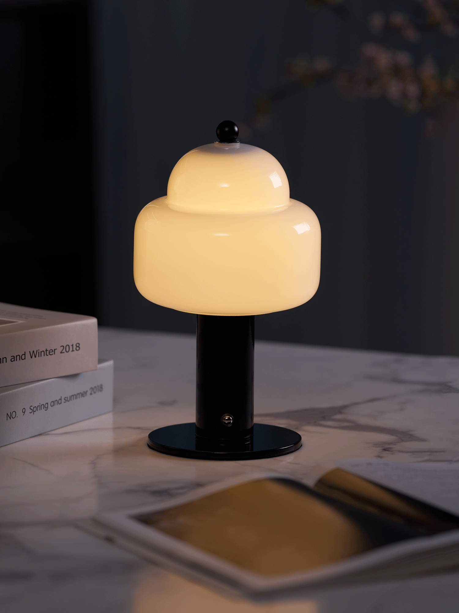 Cloud Dome Table Lamp - Modern LED Night Light for Bedroom, Living Room & Office - Perfect for Reading, Relaxing & Decor