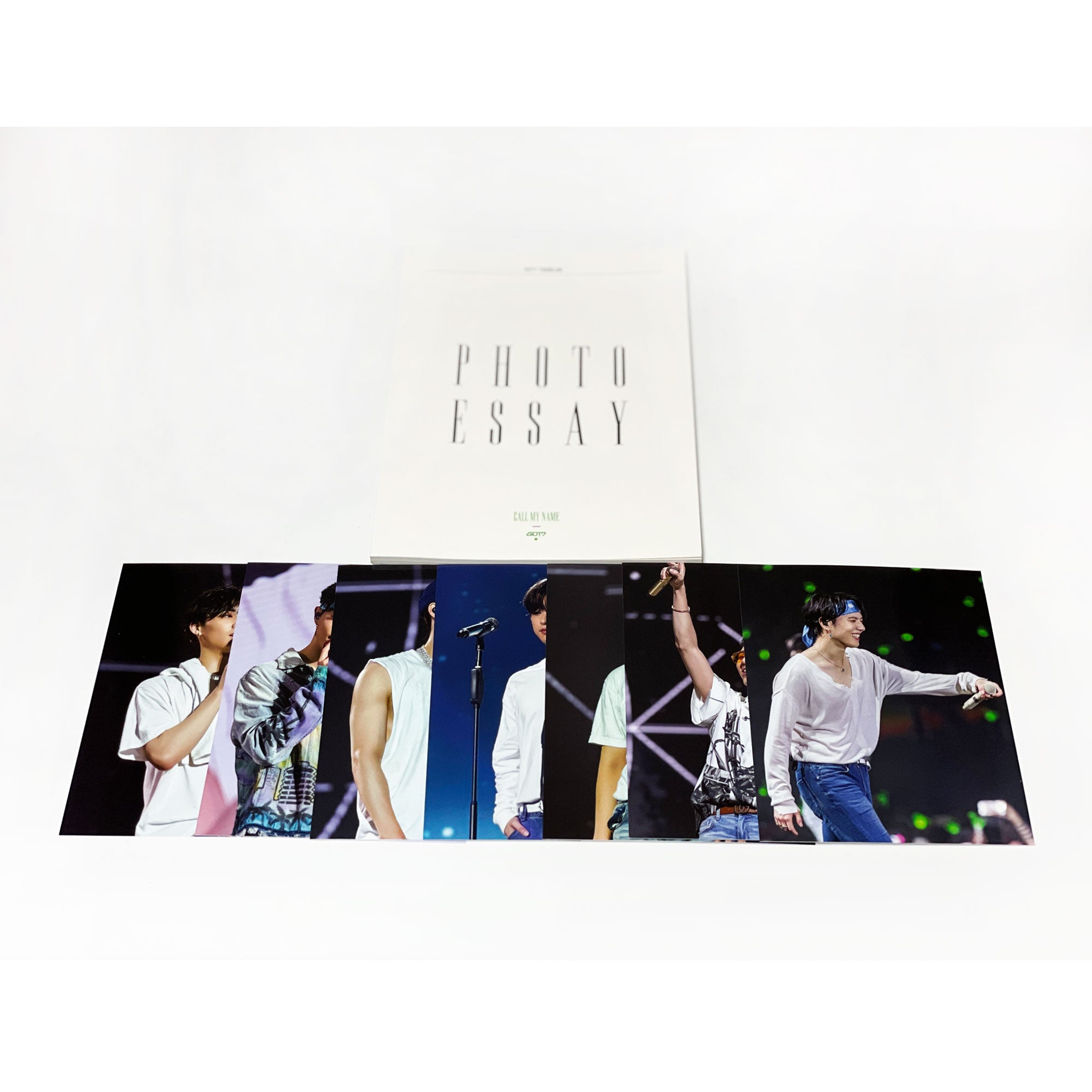 GOT7 CALL MY NAME TOURLOG PHOTO ESSAY & WORLD TOUR POSTCARD Set - Kpop Merchandise for Fans, Collectors and Gift Giving | Concert Memorabilia, Photo Book & Souvenir Cards for Kpop Lovers