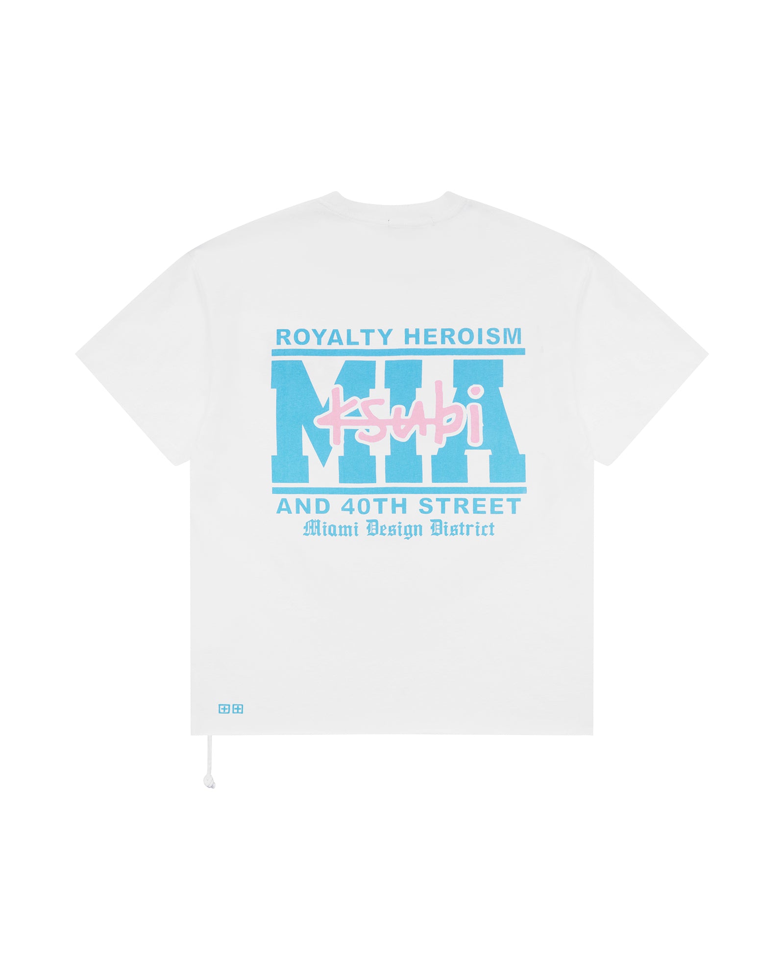 Miami and the Streets SS Biggie Tee White - Vintage Hip Hop T-Shirt for Men & Women - Perfect for Concerts, Streetwear & Casual Outfits