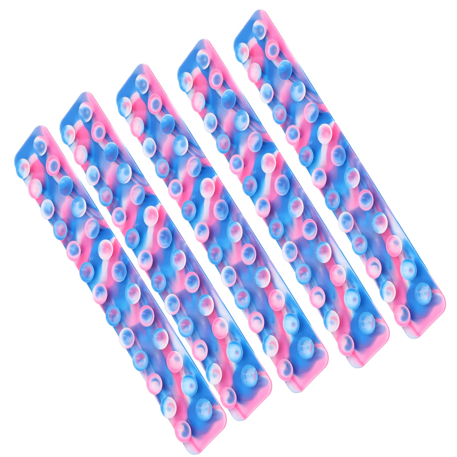 AMONIDA Silicone Suction Cup Toy - 5pcs Stress Relief for Adults & Parties - Fun Family Gathering Game