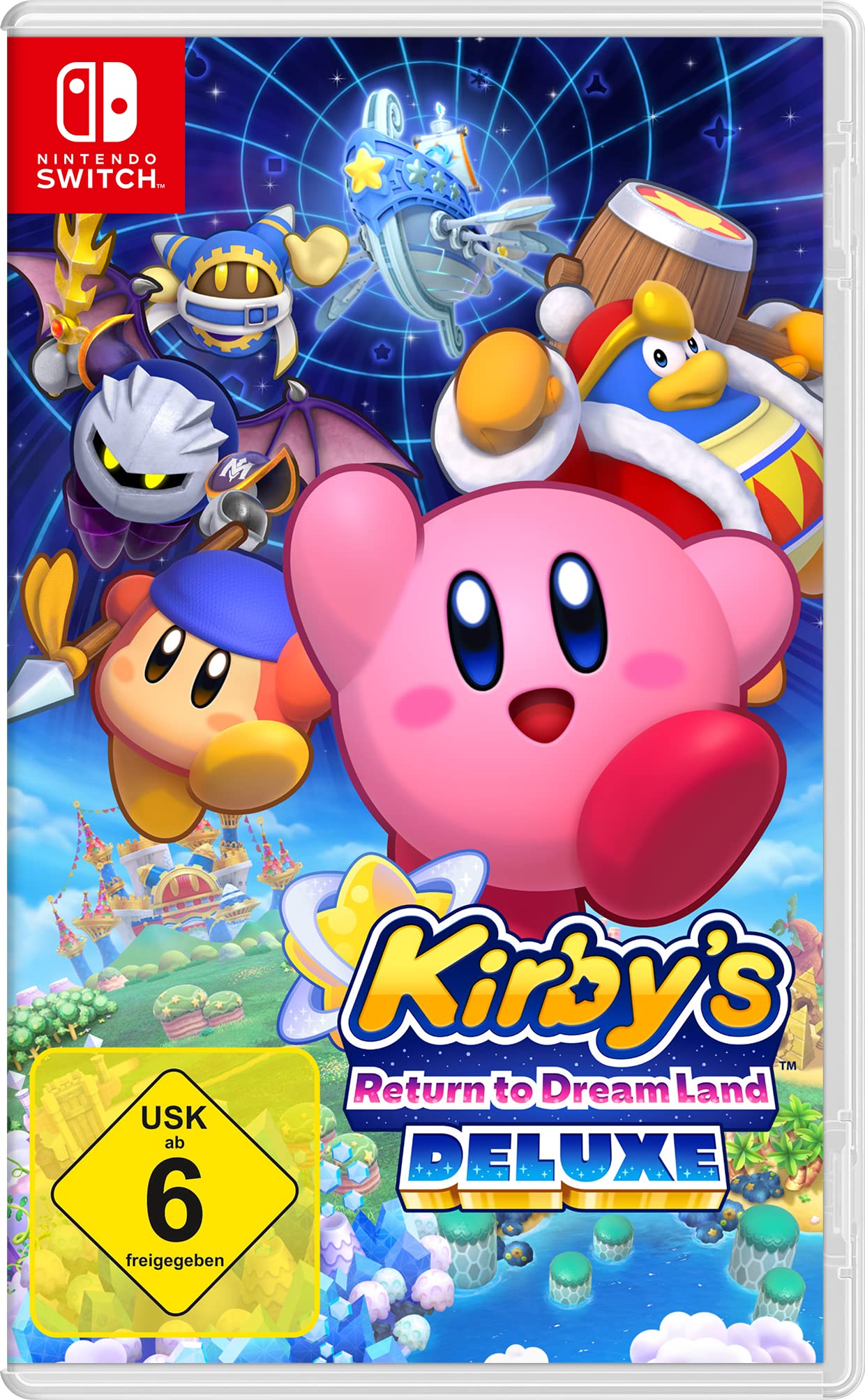Kirby's Return to Dream Land Deluxe for Nintendo Switch | Fun Family Adventure Game | Perfect for Kids & Party Play