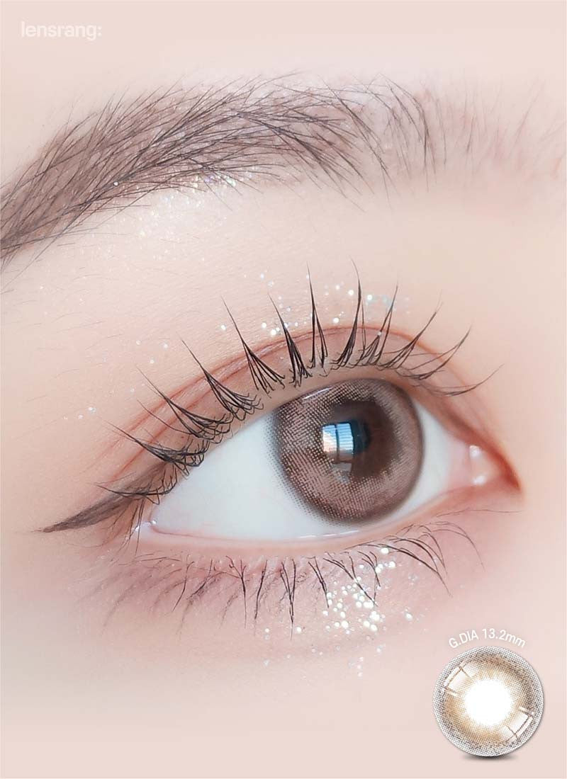 Premium MPC Lenses - Credit Brown (2 Pack) | Buy 1 Get 1 Free | Monthly Contact Lenses for Natural Eye Color Enhancement | Perfect for Daily Wear, Special Occasions & Costume Makeup