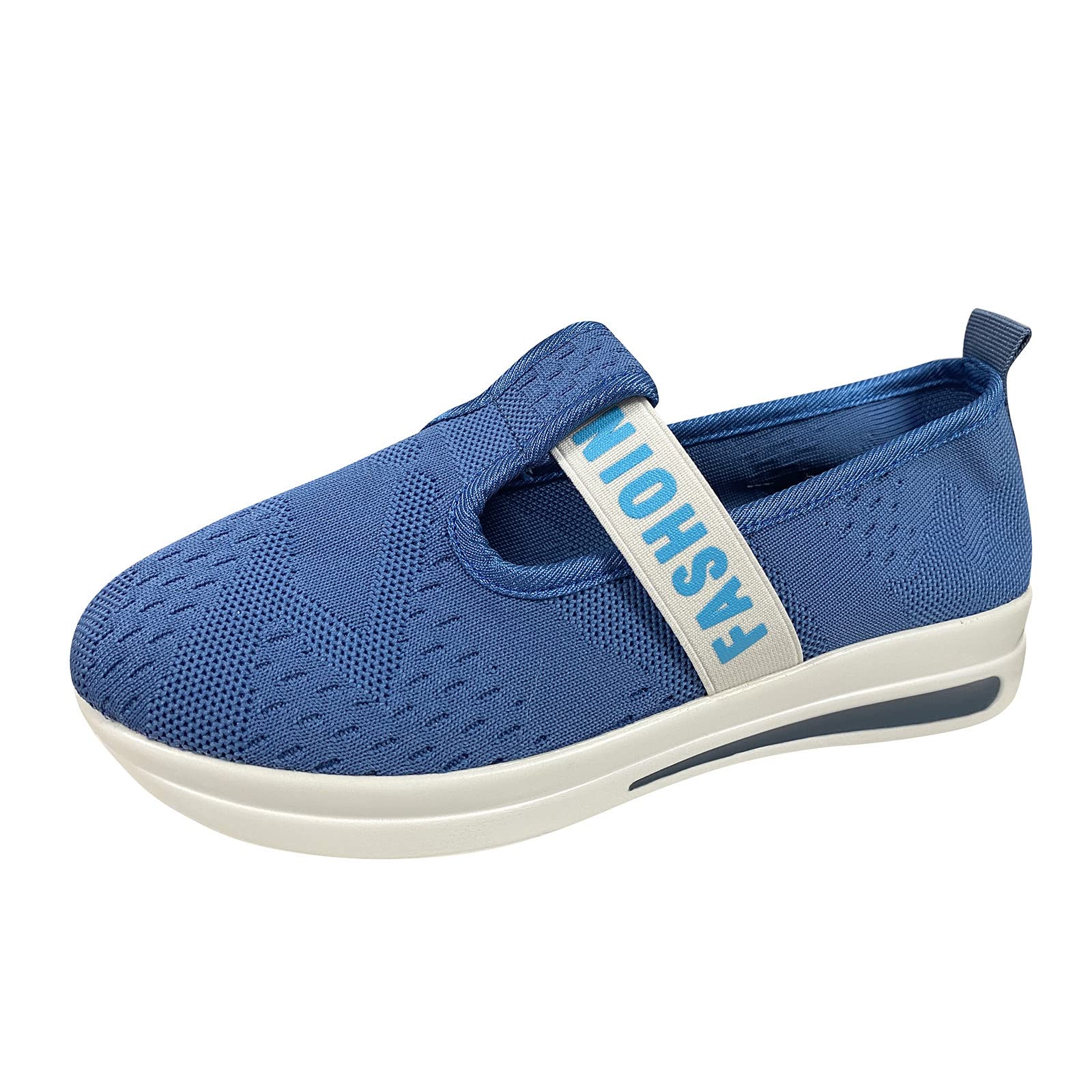 Women's Breathable Mesh Wedge Platform Sneakers - Comfortable Casual Shoes for Everyday Wear | Perfect for Walking, Work & Outdoor Activities