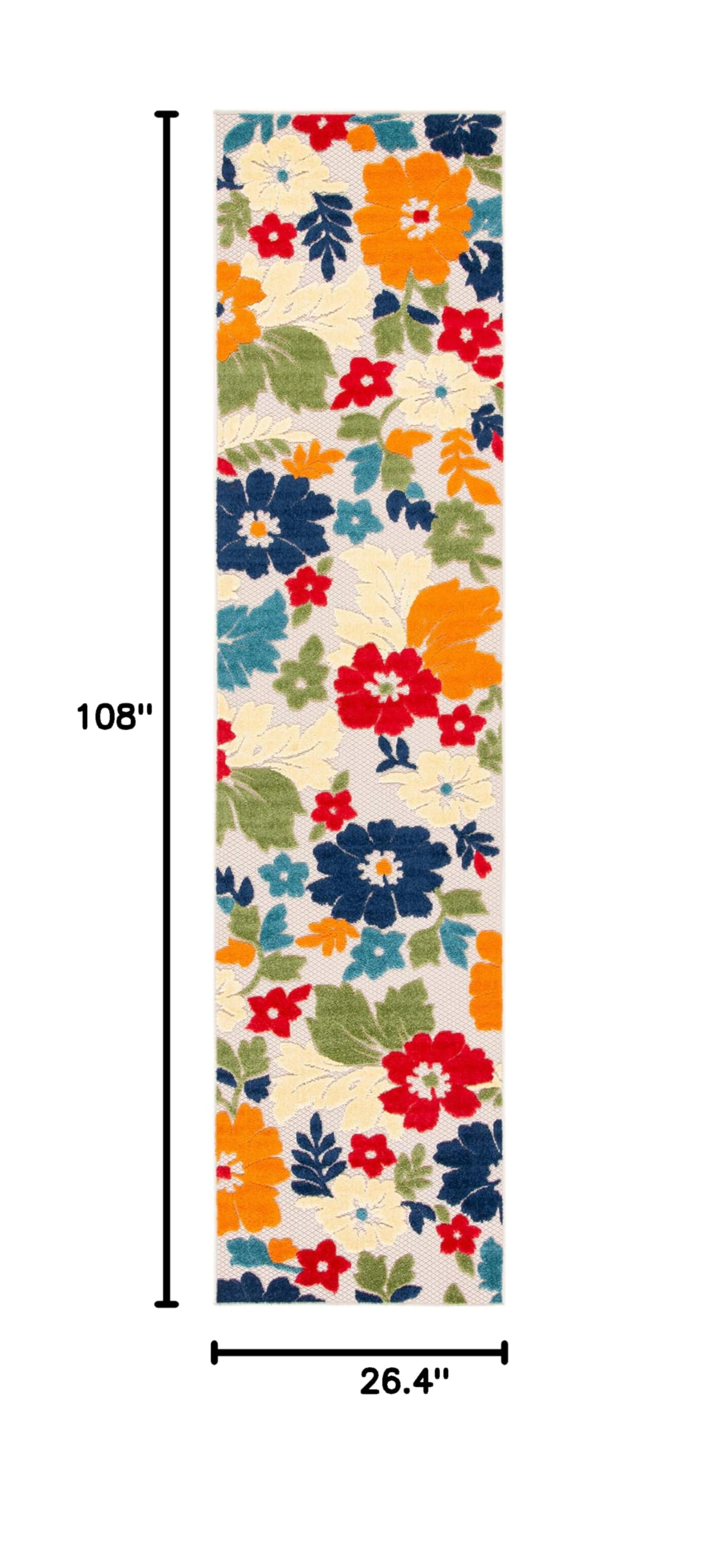 SAFAVIEH Cabana Collection Runner Rug - 2'2