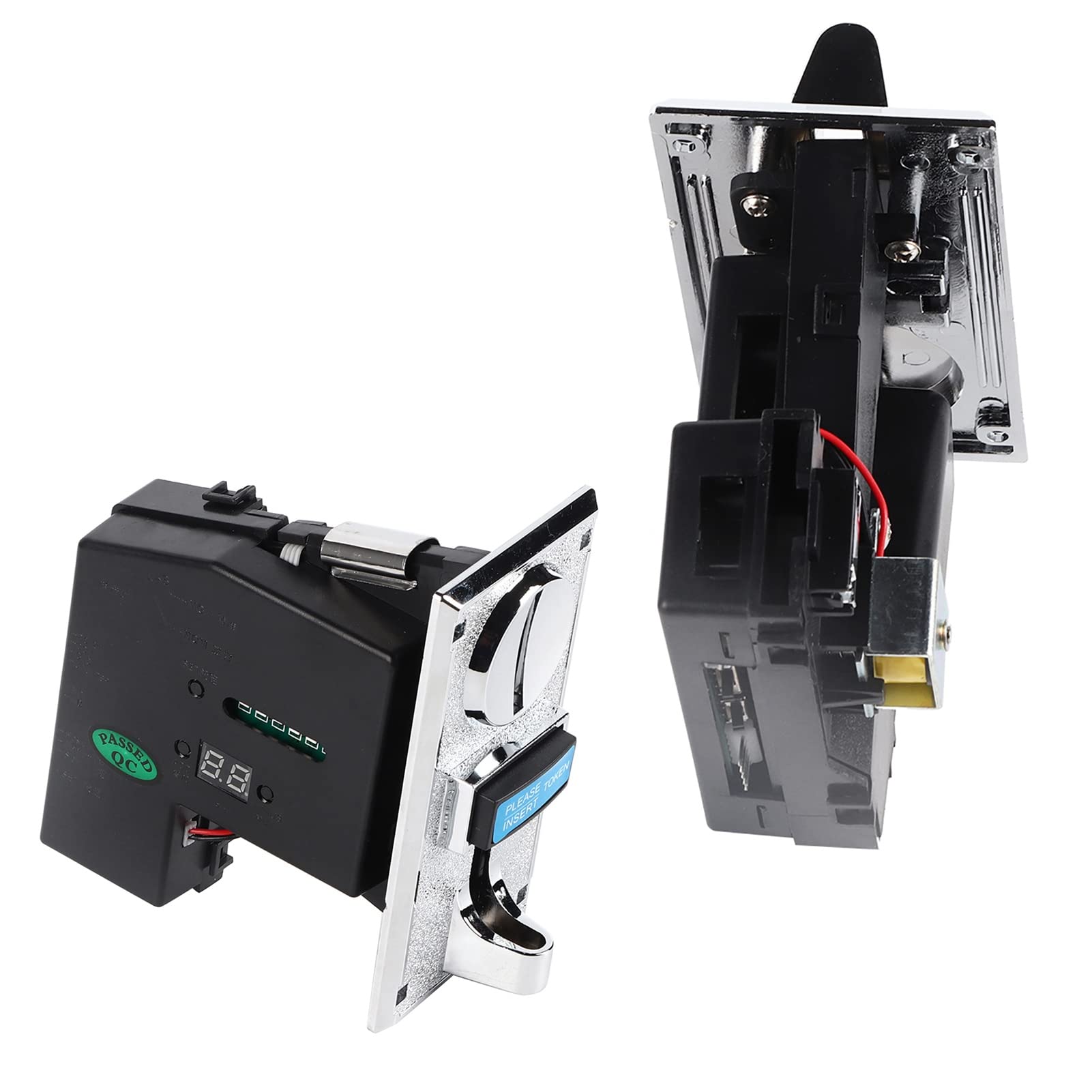 Smart Slot Vending Machine Coin Acceptor - Multi Coin Selector Mechanism for Arcade Games, Amusement Machines & Vending Systems - Perfect for Casino, Arcade, and Retail Vending Operations