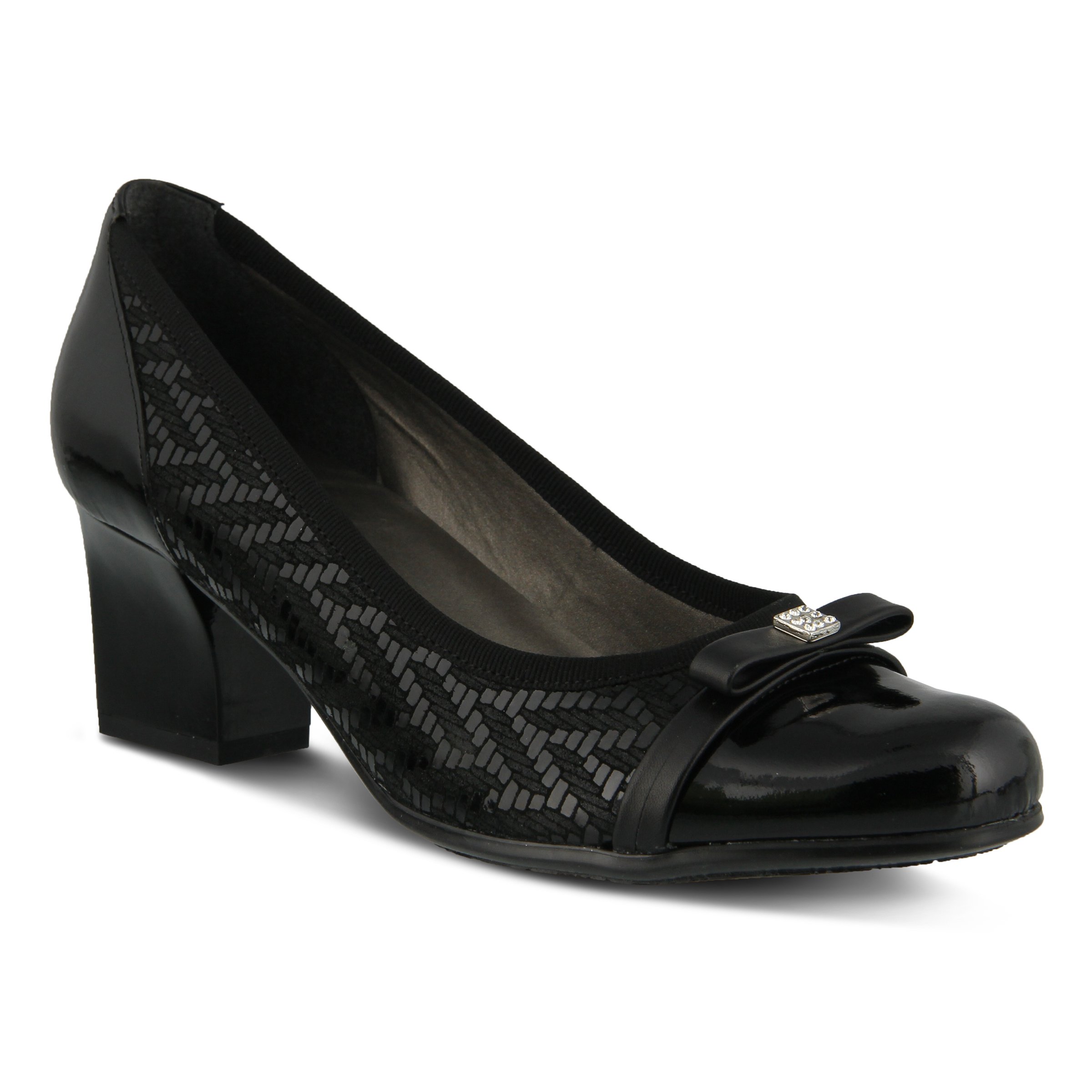 Spring Step Women's Filomena Comfortable Dress Pump - Elegant Low Heel Shoes for Work, Office & Special Occasions