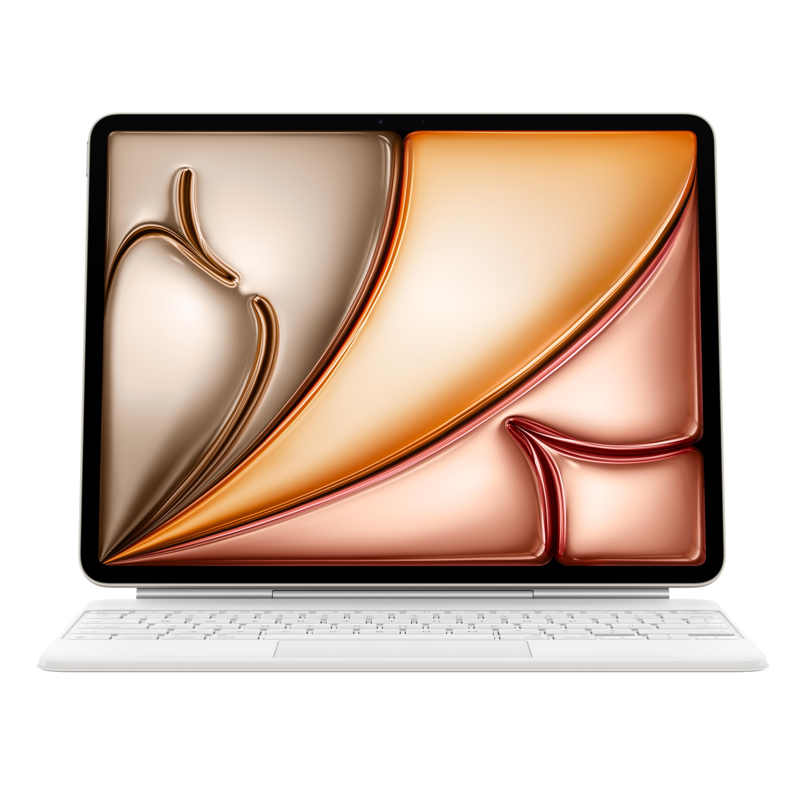 Apple Magic Keyboard for iPad Air 13-inch (M3) - US English Layout - Slim Wireless Keyboard with Built-in Trackpad - White - Perfect for Work, Study & Creative Projects