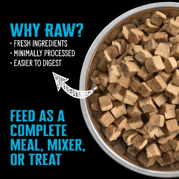 Nutrience SubZero Freeze-Dried Raw Whitefish & Cranberry Cat Food - Grain-Free High Protein for Indoor & Outdoor Cats - Perfect for Travel, Training & Treats