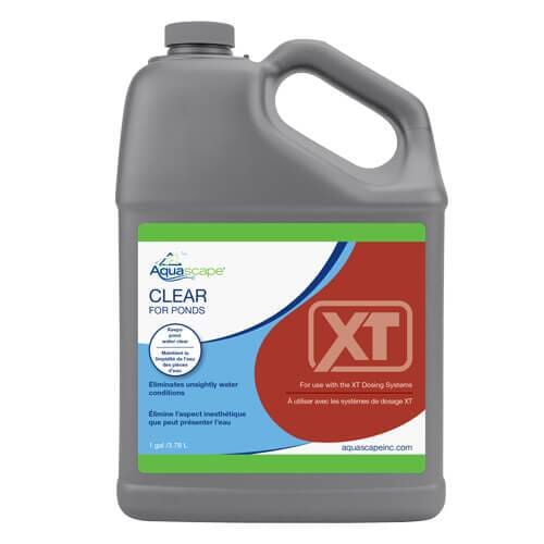 AquascapePro Clear for Ponds XT - 1 Gallon Pond Water Clarifier | Eliminates Algae & Improves Water Clarity | Perfect for Koi Ponds, Water Gardens & Outdoor Fountains