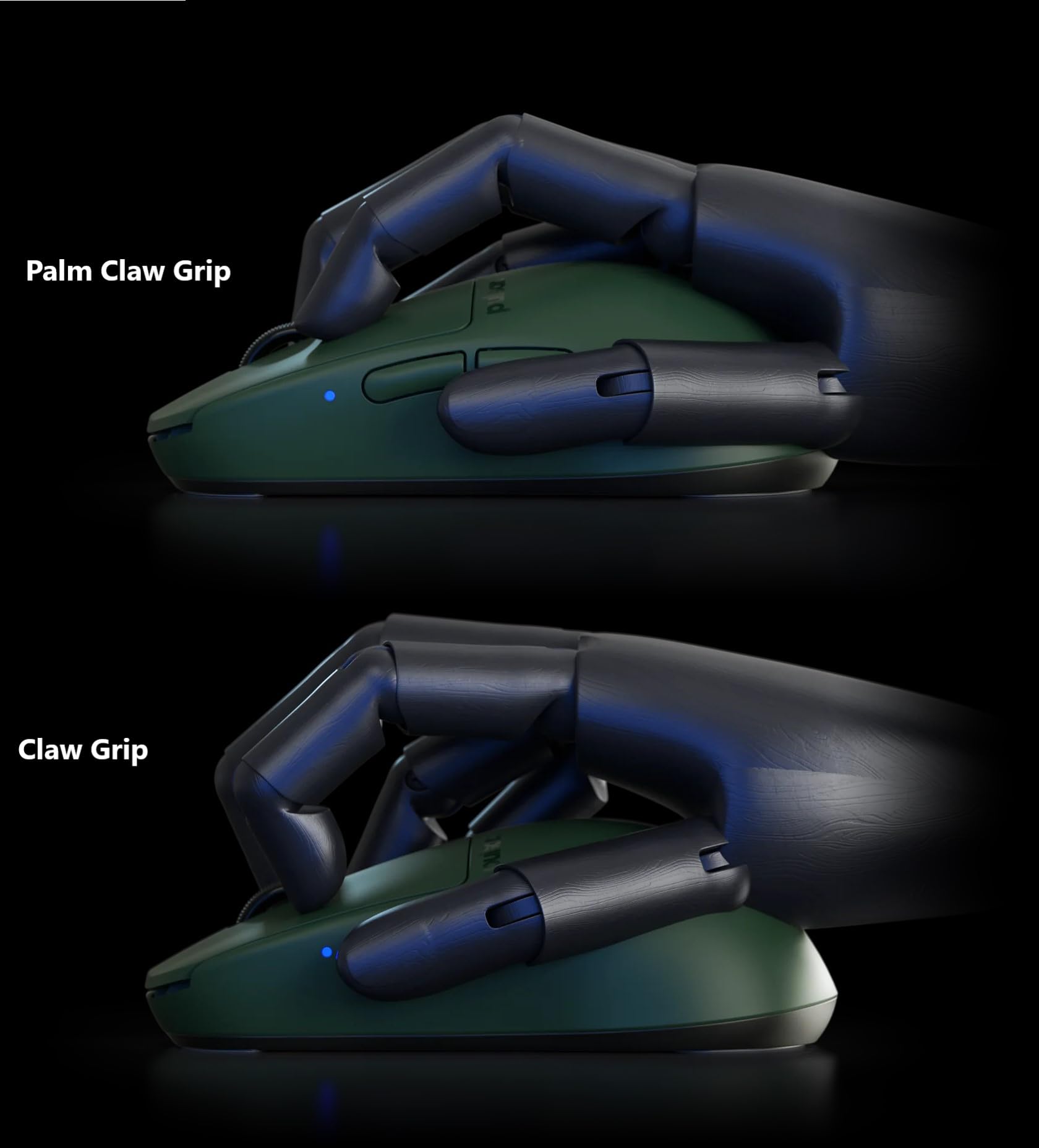 Pulsar X2H Wireless Gaming Mouse - Ultra Lightweight 54g, Symmetrical Design, PAW3395 26K DPI Sensor, 4K Dongle & 2.4GHz Connectivity, 100H Battery Life - Green | Perfect for FPS, MOBA & Esports Gaming