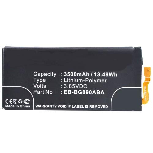 Synergy Digital 3500mAh Li-Polymer Replacement Battery for Samsung EB-BG890ABA - Ultra High Capacity Cell Phone Battery Compatible with Samsung Galaxy Devices | Perfect for Travel, Work & Daily Use