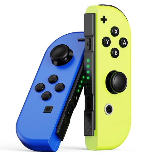 Original Joycon Controller for Nintendo Switch - Replacement Switch Controller with Dual Vibration, Wake-up Function & 6-Axis Motion Sensor | Perfect for Gaming, Multiplayer Sessions & Switch Accessories Collection