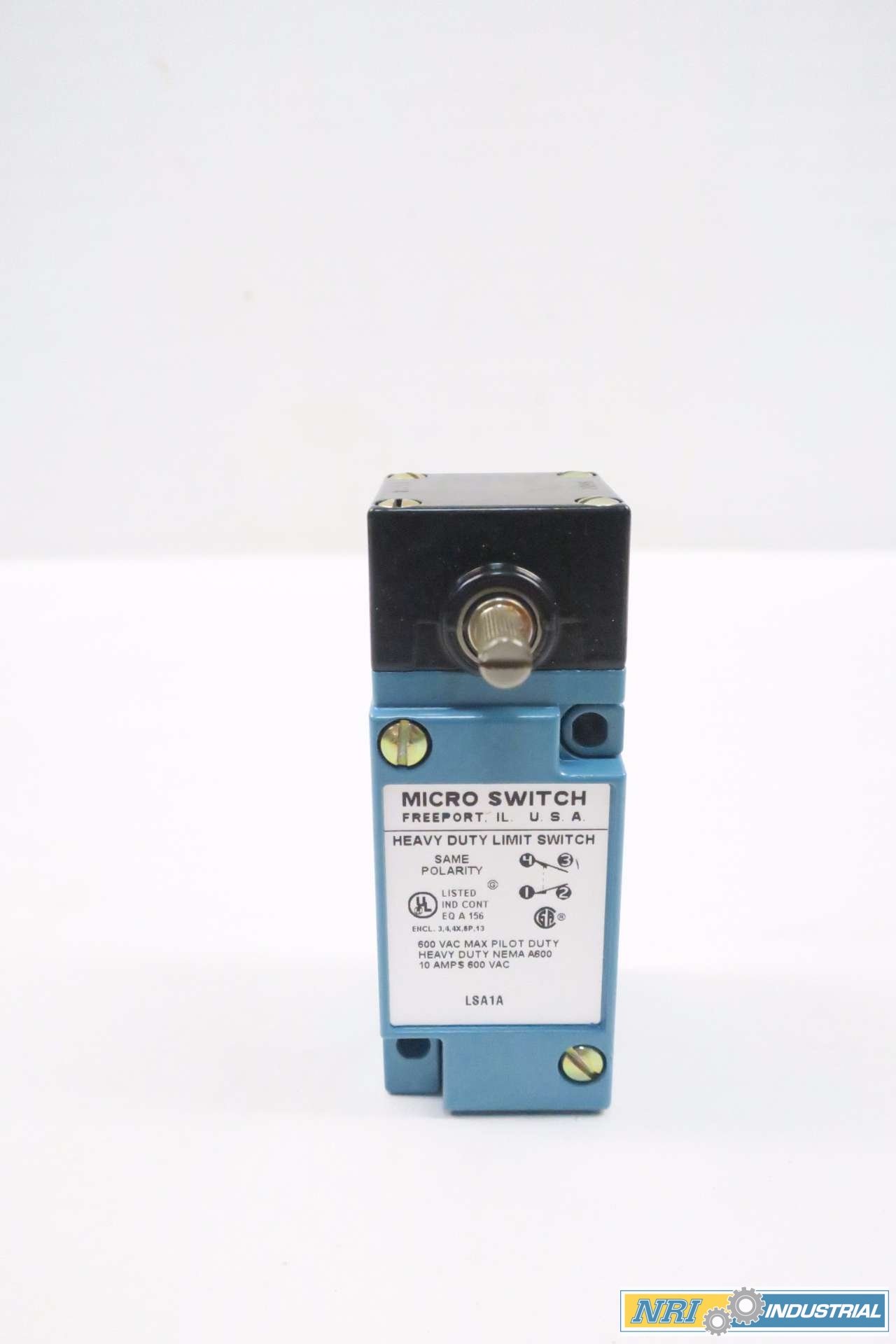 HONEYWELL LSA1A Micro Switch Limit 600V-AC 10A AMP Switch D545840 - Heavy Duty Electrical Component for Industrial Machinery & Automation Systems