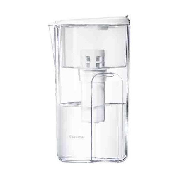 Mitsubishi Rayon Cleansui CP405 WT Water Filter Pitcher - BPA Free, 5-Stage Filtration for Clean Drinking Water - Perfect for Home, Office & Travel Use