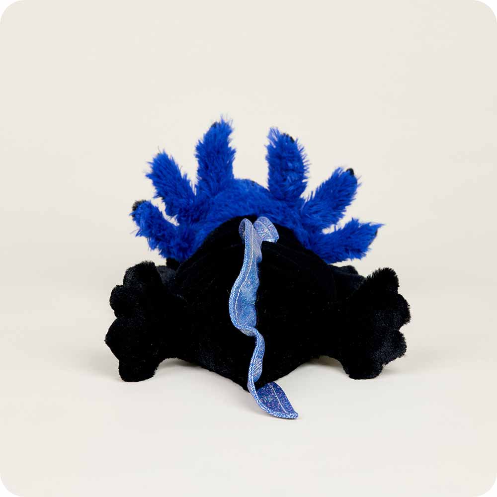 Black Axolotl Warmies - Adorable Plush Heating Pad for Kids & Adults | Perfect for Stress Relief, Anxiety Comfort & Cold Weather Warmth | Microwaveable Heat Therapy Stuffed Animal for Home, Office & Travel Use