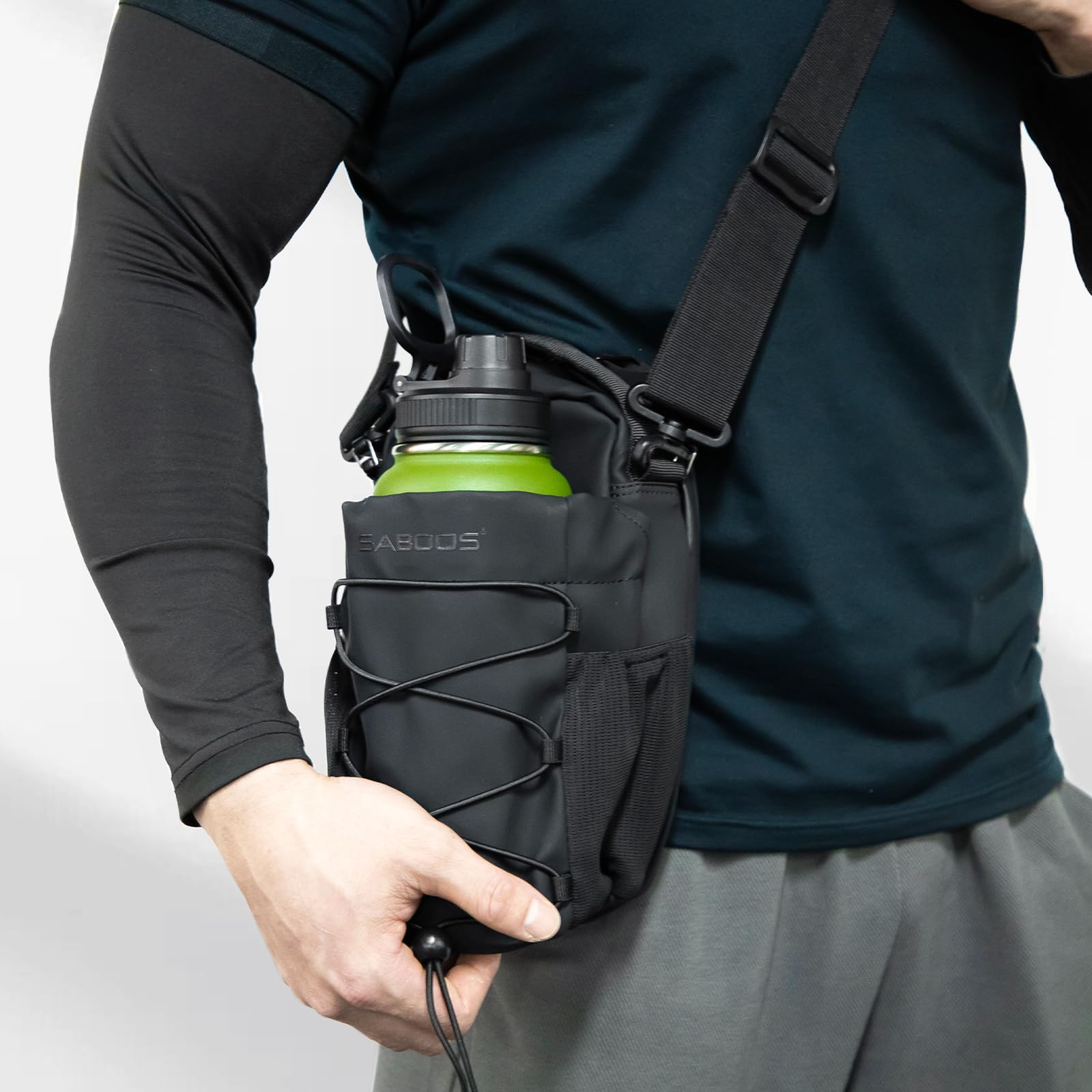 Magnetic Gym Sling Bag for Men & Women - Lightweight & Durable Crossbody Bag for Gym, Sports, Travel & Carry-On Essentials | Perfect for Workouts, Hiking & Daily Commute