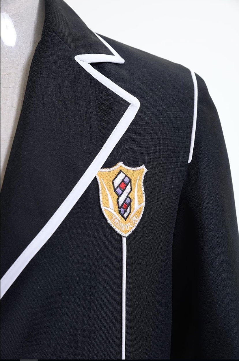 Anime Halloween Ouma Shu High School Uniform Cosplay Costume for Halloween Party, Anime Convention & Cosplay Events - High Quality Replica Costume for Fans